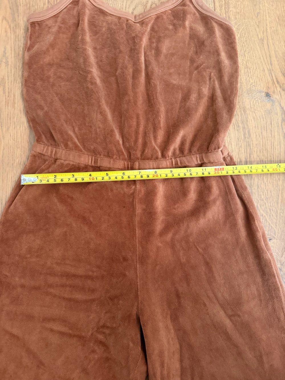 Suzie Kondi Giorgi Velour Jumpsuit - Caramel - Toffee Colorway - Picture 4 of 8